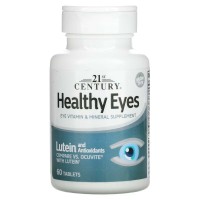 21st Century, Healthy Eyes, комплекс для здоровя очей із лютеїном, 60 таблеток