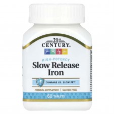 21st Century, залізо повільного вивільнення, 60 таблеток