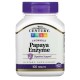 21st Century, фермент папайї, 100 жувальних таблеток