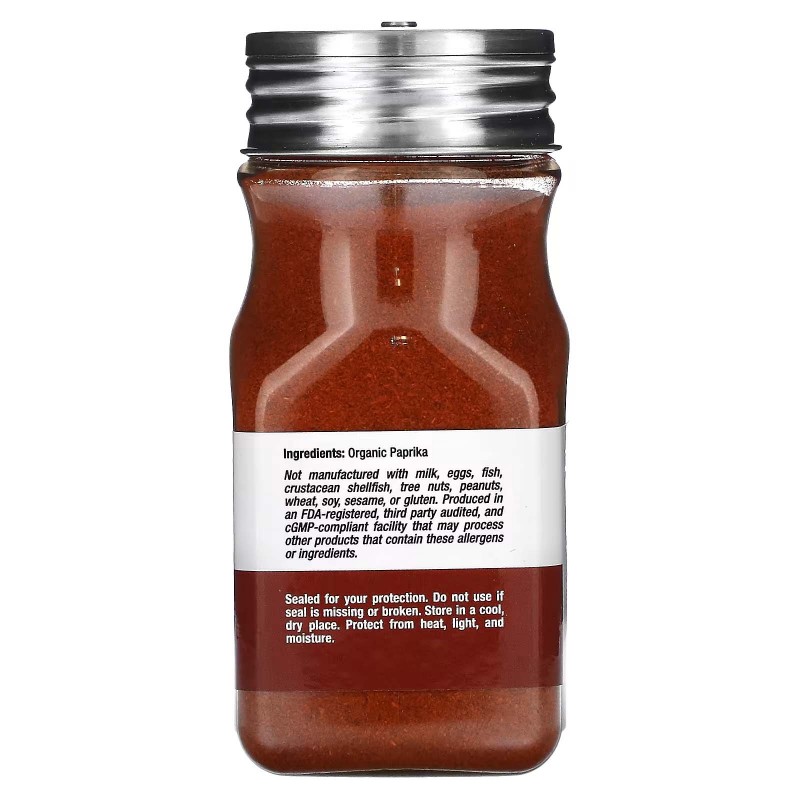 California Gold Nutrition, мелена органічна паприка, 71 г