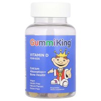 GummiKing, вітамін Д3 для дітей, 60 жувальних мармеладок