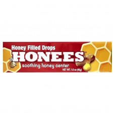 Honees, льодяники від кашлю, медові, 45 г, 9 шт