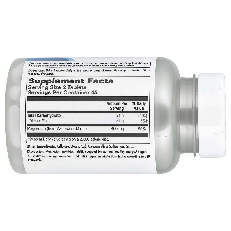 KAL, малат магнію 400, 90 таблеток