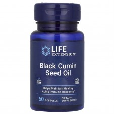 Life Extension, олія з насіння чорного кмину, 60 капсул