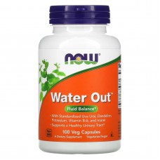 NOW Foods, Water Out, водний баланс, 100 вегетаріанських капсул