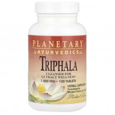 Planetary Herbals, Ayurvedics, трифала, 1000 мг, 120 таблеток