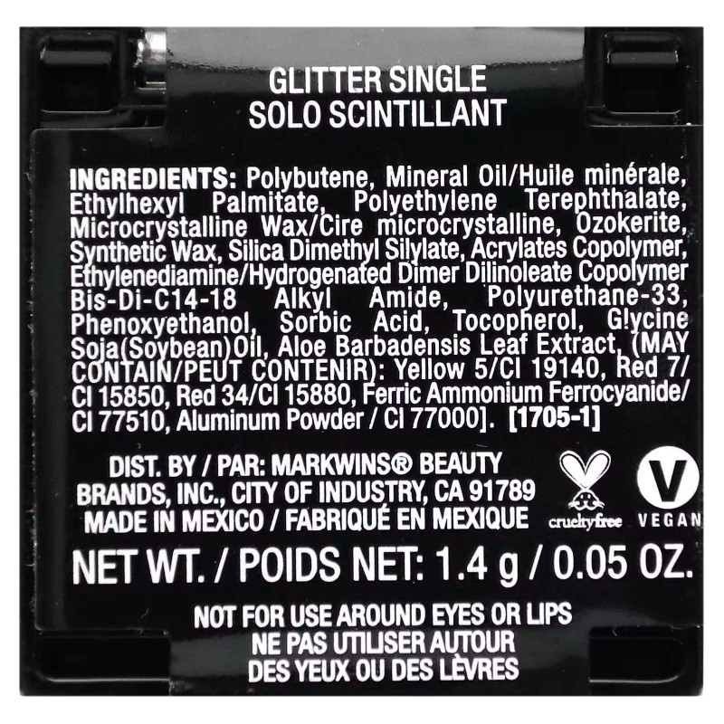 wet n wild, одинарні блискітки, 356C із шипами, 1,4 г